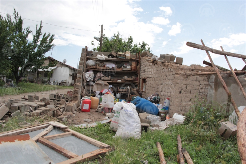 Ankara'da dün etkili olan fırtına