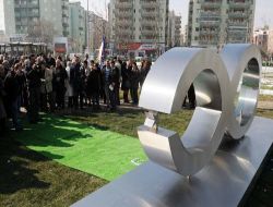 Atatürk'ün Bursa Nutku'nun Anıtı Yapıldı