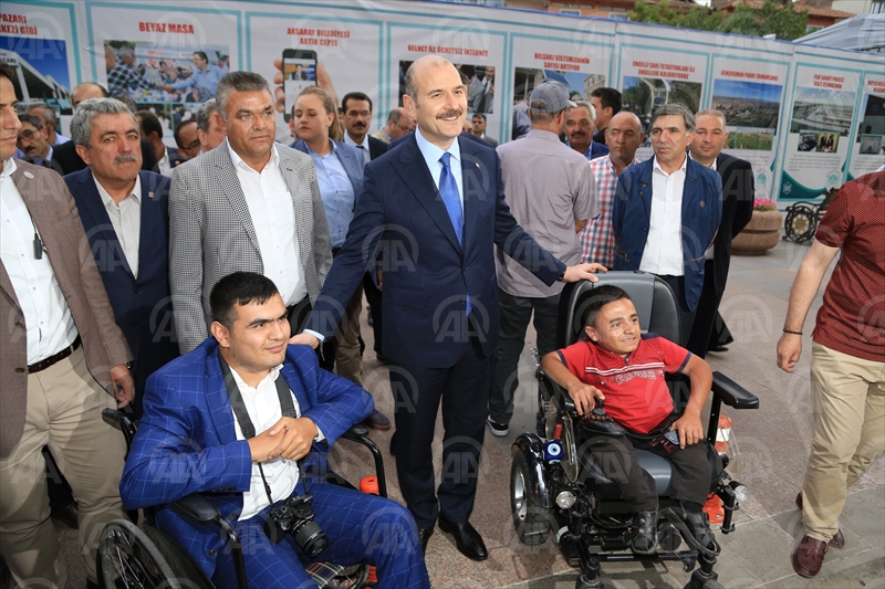 İçişleri Bakanı Soylu Aksaray'da