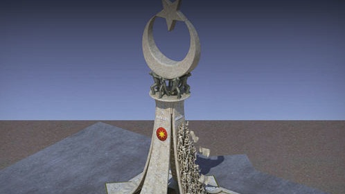 Başkentte '15 Temmuz Şehitler Anıtı'  tanıtıldı