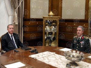 Cumhurbaşkanı Erdoğanın kabulü