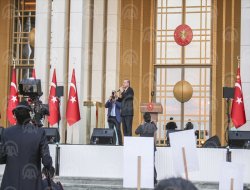 15 Temmuz Şehitler Abidesi'nin açılışı