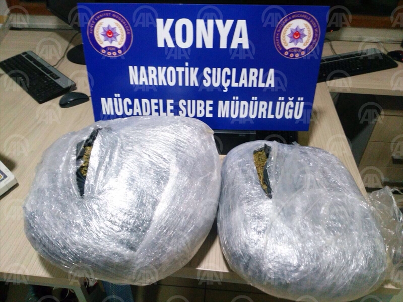 Konya'da uyuşturucu operasyonu