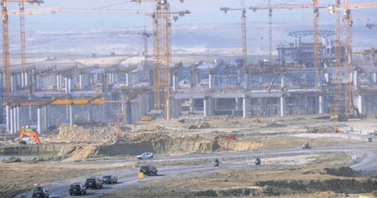Yeni Havalimanı 30 bin çalışanla yükseliyor