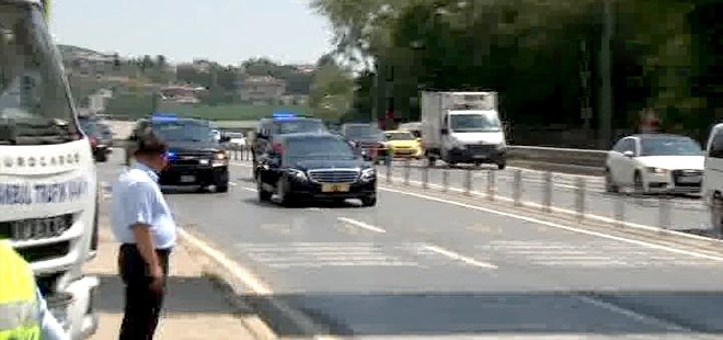 Cumhurbaşkanı Erdoğan Beylerbeyi Sarayı'nda