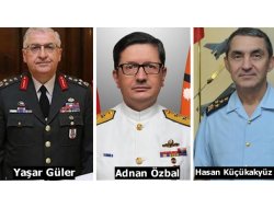TSK'nın yeni komuta kademesi belli oldu