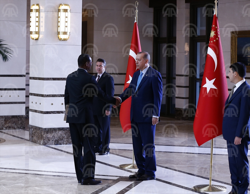 Cumhurbaşkanı Erdoğan'ın kabulü