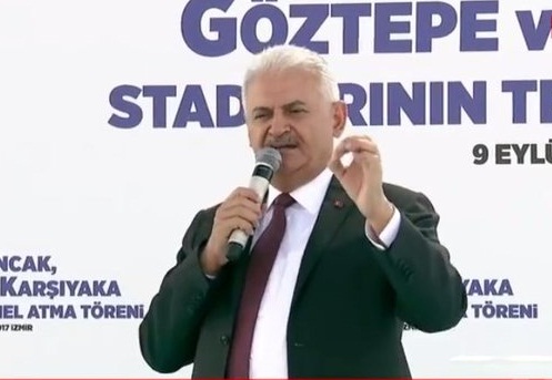 Başbakan Yıldırım İzmir'in çılgın projesini anlattı