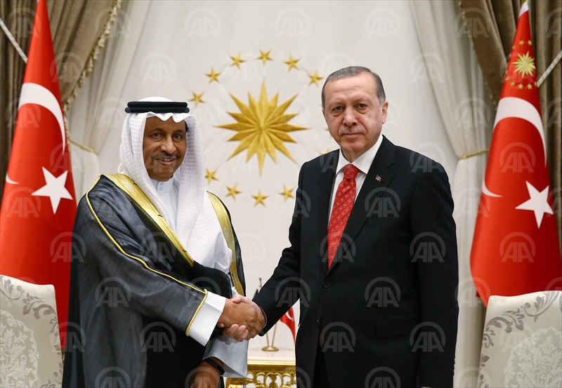 Cumhurbaşkanı Erdoğan'ın kabulü