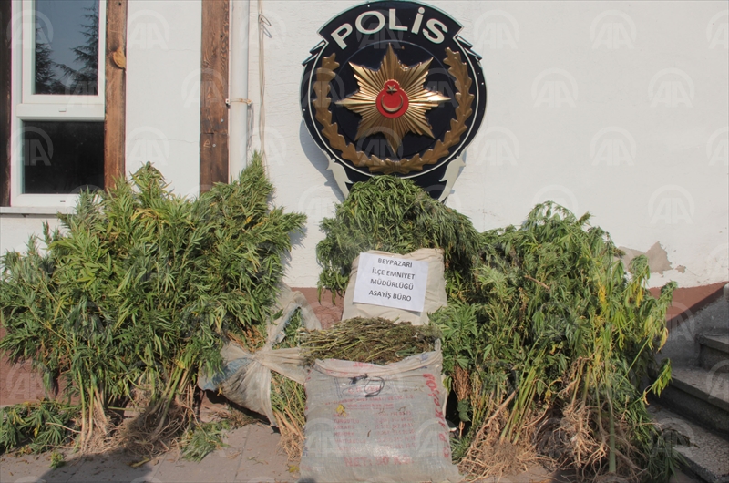 Beypazarı'nda uyuşturucu operasyonu