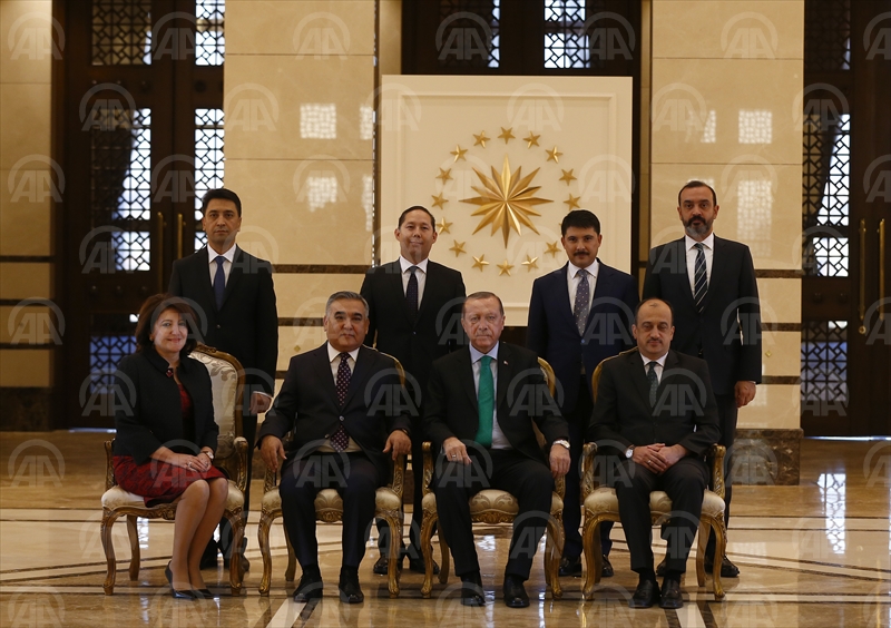 Cumhurbaşkanı Erdoğan'ın kabulü