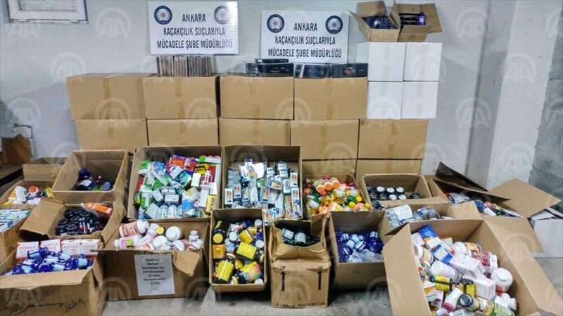 Kömürlükten 200 bin sahte ilaç çıktı!