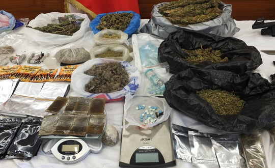 Sivas'ta uyuşturucu operasyonları