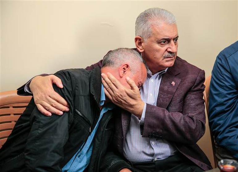 Yıldırım'dan Helin Palandöken'in ailesine taziye ziyareti