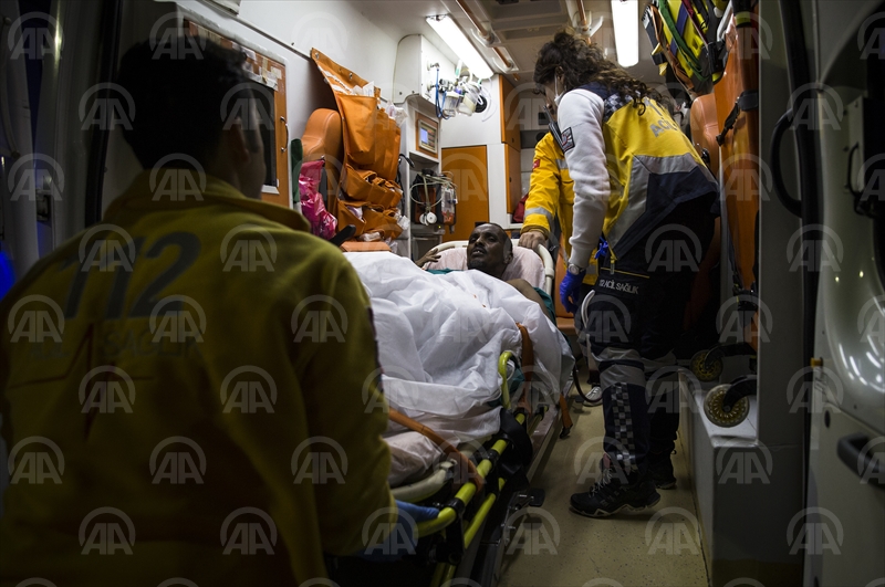 Somalili yaralılar Ankara'ya getirildi