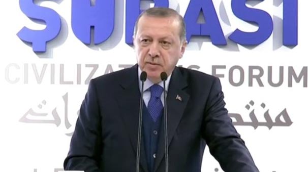 Cumhurbaşkanı Erdoğan'dan Trump'a...