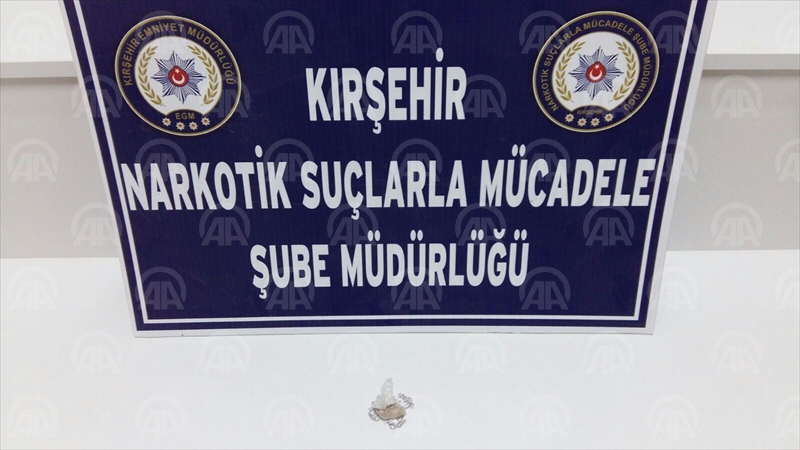 Kırşehir'de uyuşturucu operasyonu