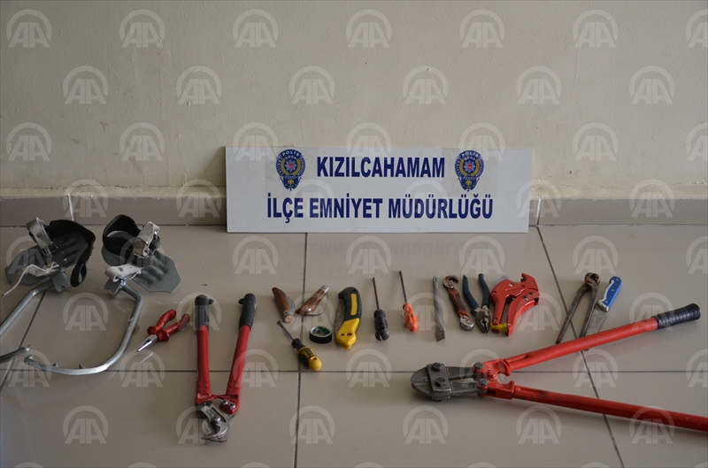 Kızılcahamam'da kablo hırsızlığı iddiası