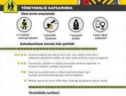 Okul servis araçlarında yeni dönem