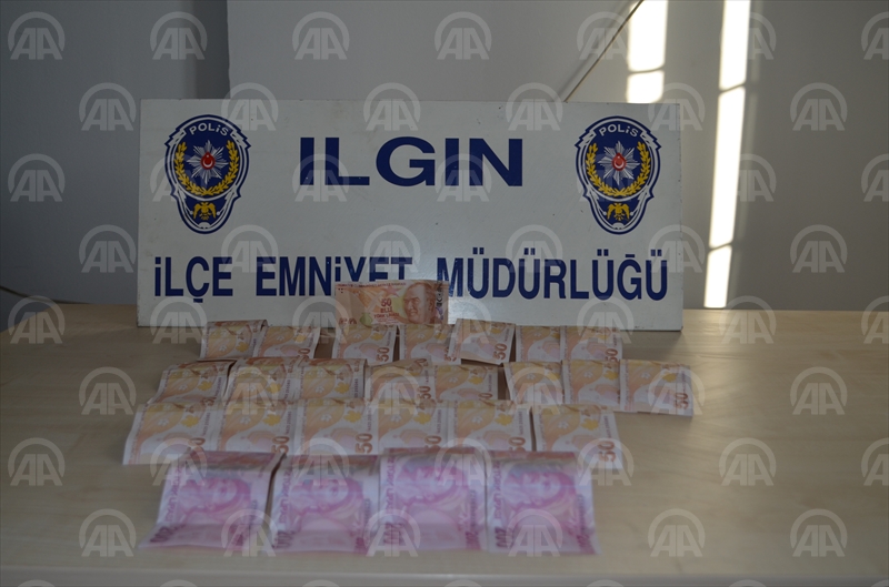 Ilgın'da sahte para operasyonu