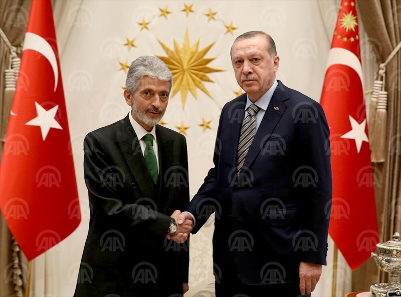 Cumhurbaşkanı Erdoğan'ın kabulü