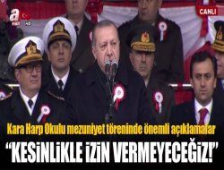 Cumhurbaşkanı Erdoğan'dan açıklamalar