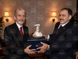 Bakan Eroğlu'ndan Tuna'ya ziyaret