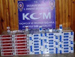 Erzurum'da Kaçak Sigara Operasyonu