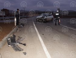 Ankara'da trafik kazası: 2 yaralı