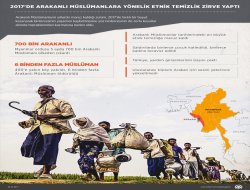 2017'de Arakanlı Müslümanlara etnik temizlik zirve yaptı
