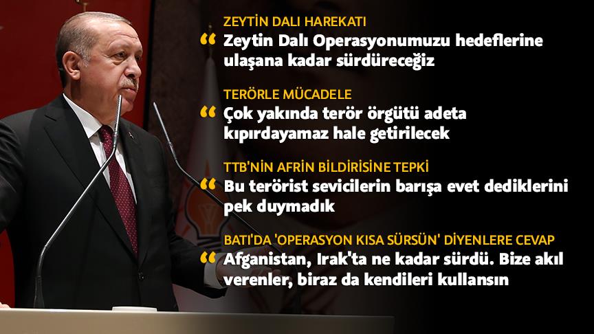 Cumhurbaşkanı Erdoğan'dan önemli açıklamalar