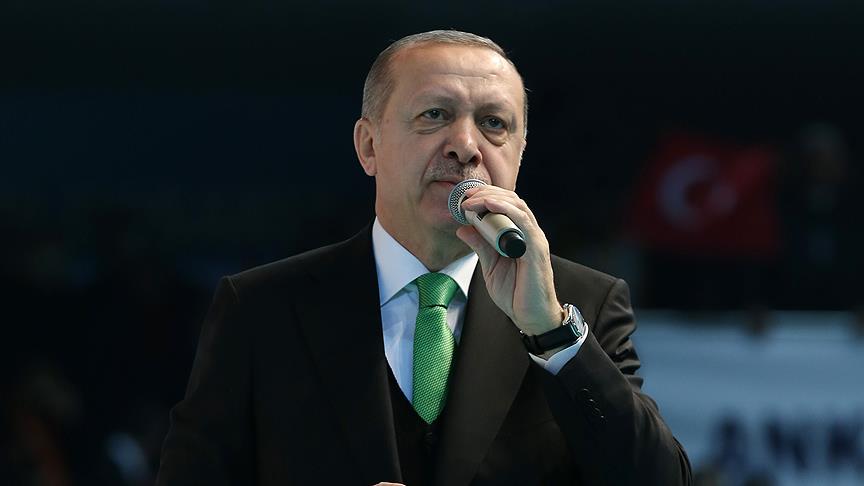 Erdoğan: İstiklalimizi tehdit edeni ezer geçeriz