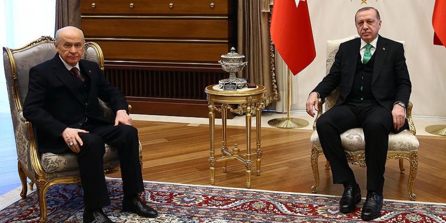 Cumhurbaşkanı Erdoğan'ın kabulü