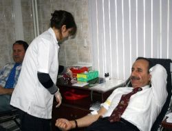Tüdemsaş'tan Kızılay Kan Bağışı