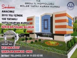 Ordu Müftü Vekili Menceoğlu, Orduluları Hayırda Yarışa Davet Etti
