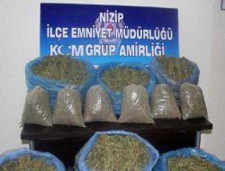 Gaziantep'te 25 Kilo Esrar Ele Geçirildi!