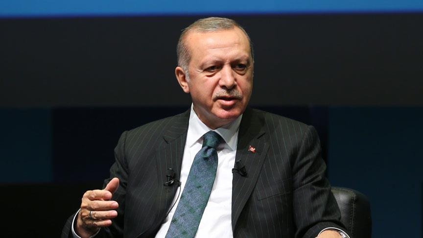 Erdoğan: Kararlı bir şekilde Afrin'de duruyoruz