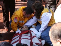 Feci Kazada Ağır Yaralanan Bozkurt, Hava Ambulansı İle Ankara'ya Sevk Edildi