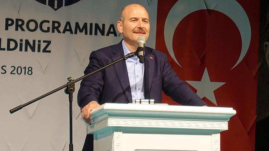 İçişleri Bakanı Soylu: Ülkemin her tarafında huzur var
