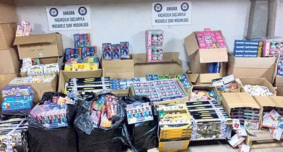 "KAÇAK  OYUNCAK OPERASYONU"