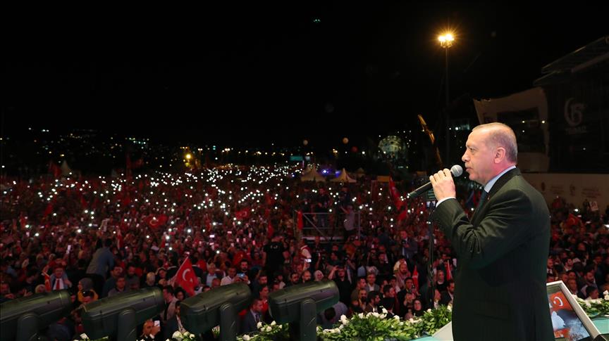 Erdoğan: Darbe defterini bir daha açılmamak üzere kapattık