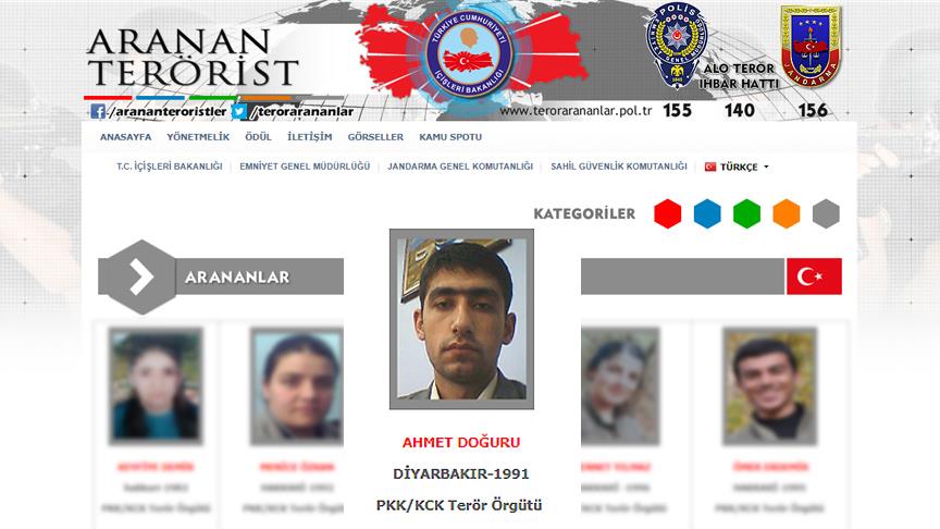 Gri listedeki terörist etkisiz hale getirildi