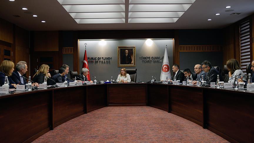 Bakan Pekcan, YASED ve UND heyetlerini kabul etti