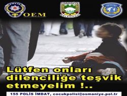 Osmaniye Emniyet Müdürlüğü'nden Bizim Çocuklarımız' Kampanyası