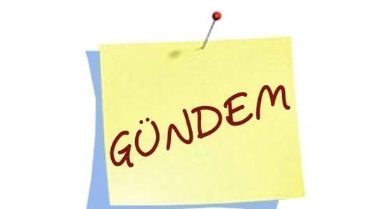 23-08-2018 / PERŞEMBE GÜNDEMİ