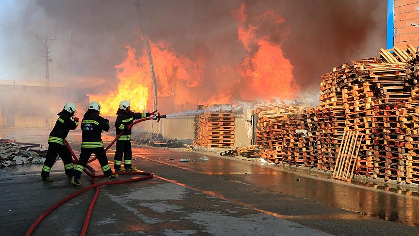 Konya'daki yangına ilişkin güvenlik görevlisi tutuklandı