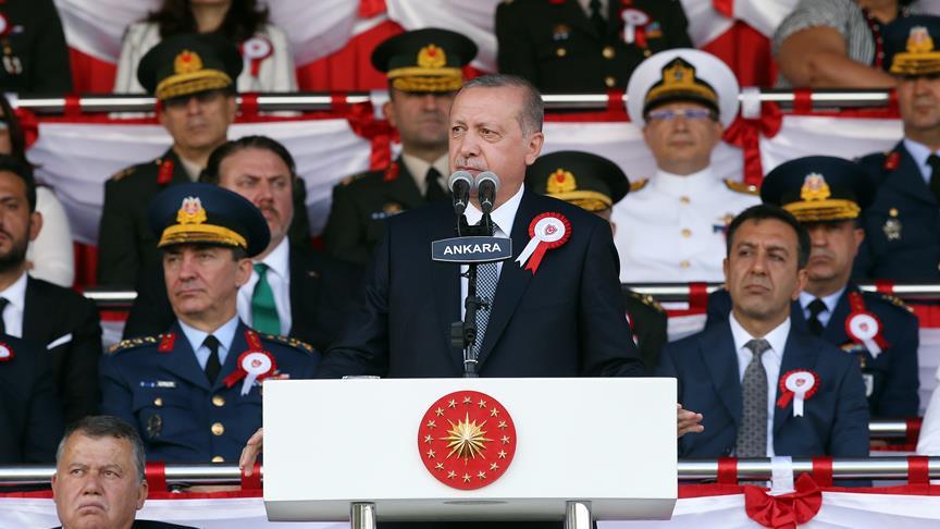 Erdoğan: Ordumuzun yerli ve milli vasfını güçlendireceğiz