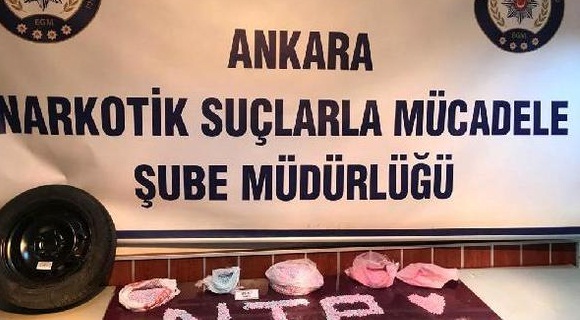'Ankara'da uyuşturucu hap operasyonu'