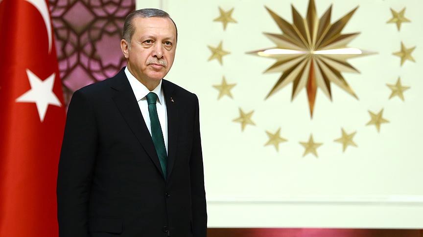 Cumhurbaşkanı Erdoğan'dan HÜDA PAR'a telgraf
