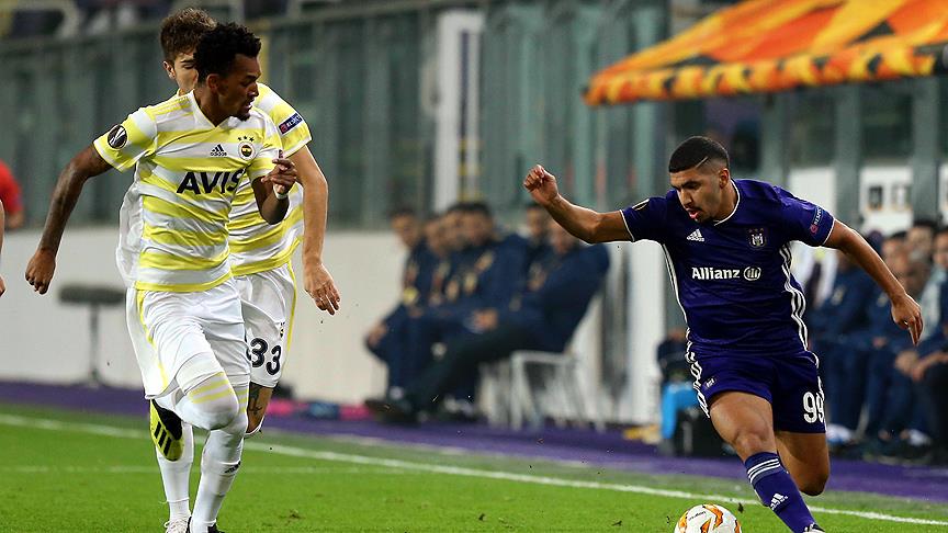 Fenerbahçe, Anderlecht deplasmanından 1 puanla dönüyor